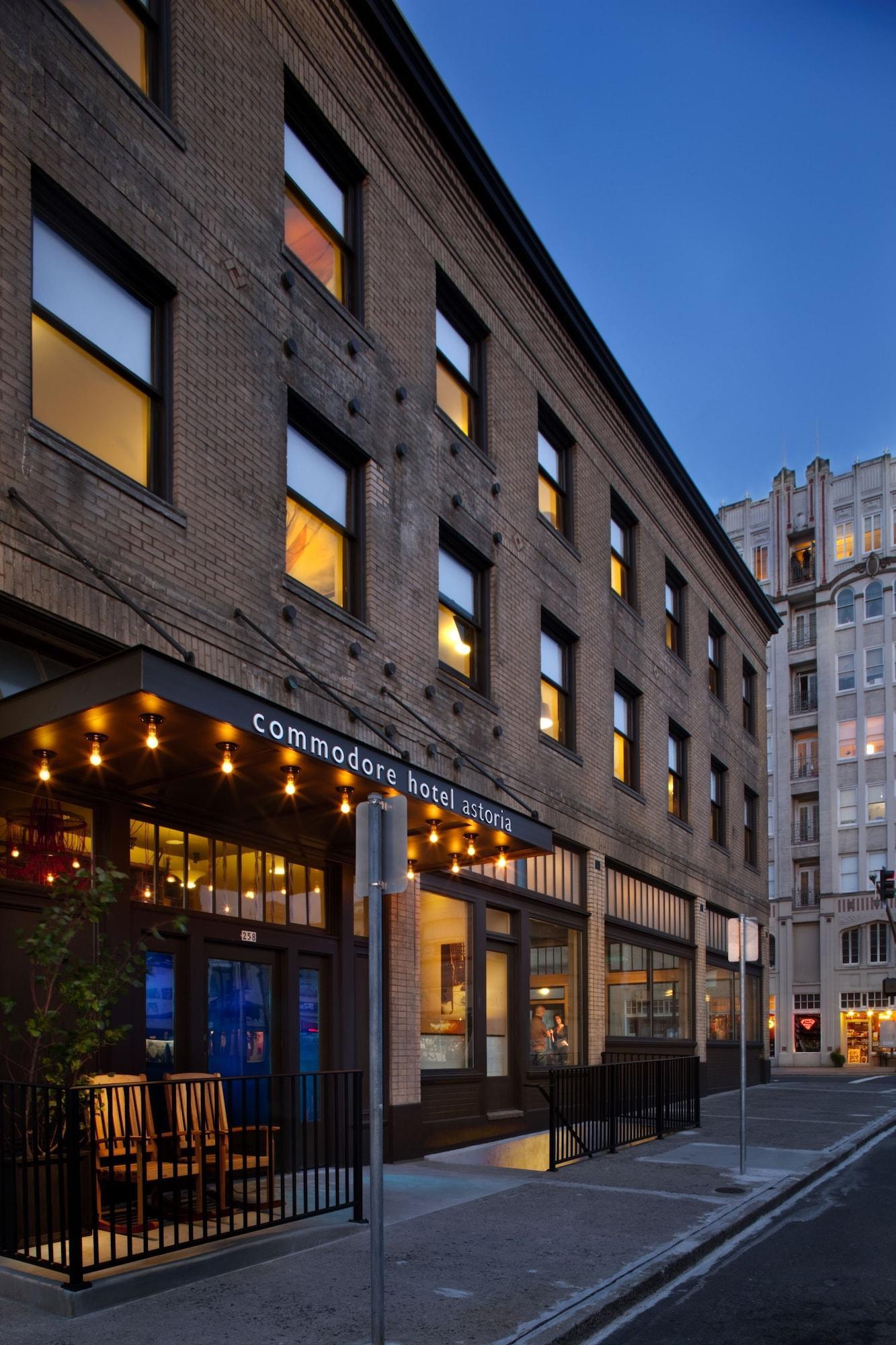 Commodore Hotel Astoria Exteriér fotografie